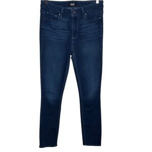 Paige Hoxton Skinny Dark Wash Jeans Women Size 29